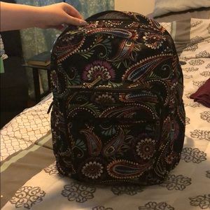Vera Bradley full size college book bag